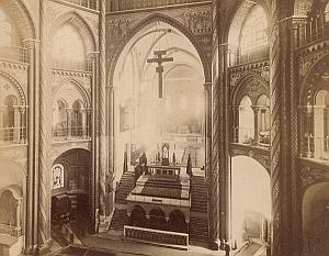 Koln St Gereon Church Interior Germany Old Photo 1890