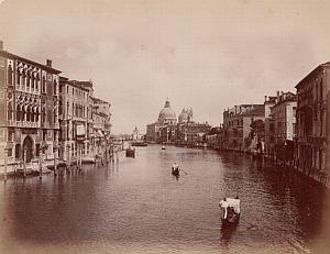 Venezia Grande Canale Animated Italy Old Photo 1880