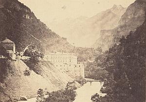 Pyrenees Eaux-Chaudes Spa Town Hotel de France CDV Photo 1880