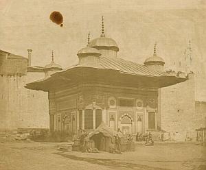Constantinople Fontaine du Sultan Selim Papier Salé James Robertson 1854