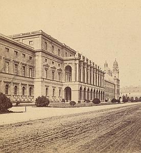 Der Festsaalbau Munich Germany old stereo Photo 1890