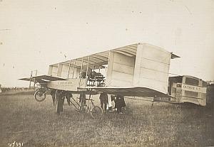 Paulhan plane Octavie ner3 Early Aviation Old Photo 1909