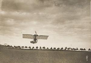 Santos Dumont Demoiselle Early Aviation Old Photo 1909