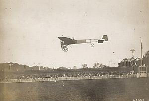 Flight Blériot XI Reims Early Aviation Old Photo 1909