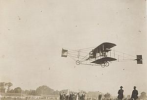 US Pilot Curtiss Flight Reims Aviation Old Photo 1909