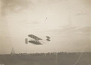 Tissandier Wright Flyer Reims Early Aviation Photo 1909