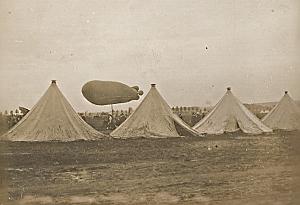 Beauval Ballooning Colonel Renard first test Photo 1909