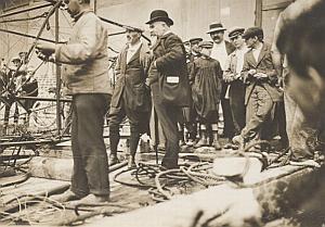 Balloon Clement Bayard Accident Seine river Photo 1909