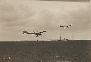 Latham Labouchere Reims Early Aviation old Photo 1909