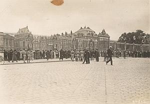 Versailles Signature Peace Treaty WWI old Photo 1919