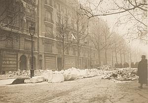 German Gothas Raid Bombing Paris WWI old Photo 1918