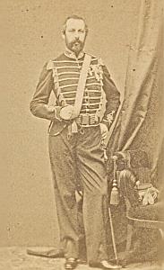 Sweden King Charles XV Old CDV Franck Photo 1870