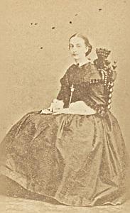 Countess of Paris Marie Isabelle CDV Franck Photo 1870