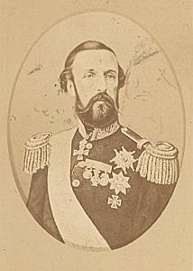 Sweden King Oscar I Old CDV Franck Photo 1870