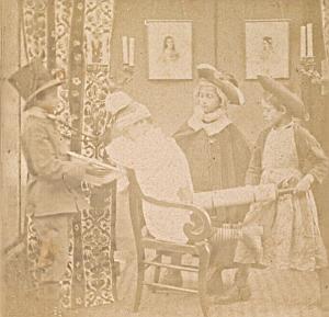 Doctor Humoristic Scene de Genre France Old Photo Stereo 1870
