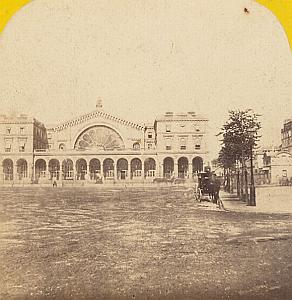 Strasbourg Railway St Paris France Stereo Photo 1870