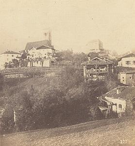 Merano Tyrol Meran Italy Old Stereo Photo 1870