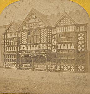 United Kingdom Old School Old Stereo Photo 1870