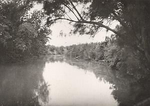 Palestine Travel Jourdain River Old Photo 1934
