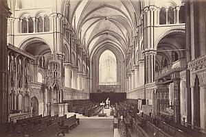 Westminster Abbey London United Kingdom Old Photo 1880