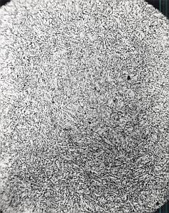 Metallography Iron Steel Study France Micrograph Abstract Photo 1960