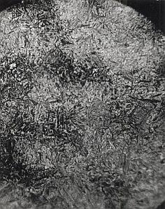 Metallography Iron Steel Study France Micrograph Abstract Photo 1960