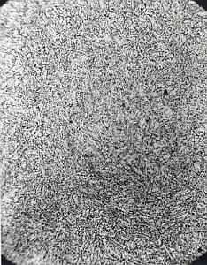 Metallography Iron Steel Study France MicroPhoto 1960