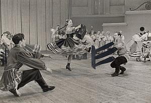 Russian Ballet Dance France Old Photo Pic 1960