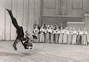 Russian Ballet Dance France Old Photo Pic 1960