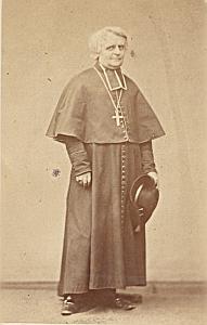 Monseigneur Menjaud Second Aumonier de Napoléon III Second Empire CDV Photo 1869