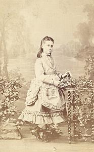 Marie Colombe Conti Napoléon III Second Empire CDV Photo 1869