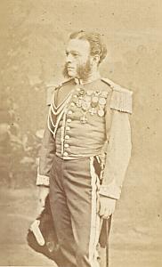 Eugene Conneau Officier d'Ordonnance de Napoléon III Second Empire CDV Photo 1870