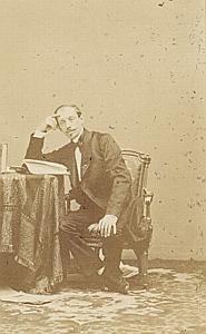 Baron Lucien Corvisart Médecin de Napoléon III Second Empire CDV Photo 1869