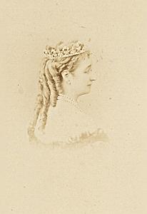 Imperatrice Eugenie Second Empire CDV Photo 1869
