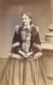 Comtesse de la Poeze Dame du Palais de Imperatrice Eugenie CDV Photo 1869