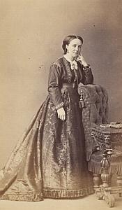 Marquise de Latour Maubourg Dame du Palais Imperatrice Eugenie CDV Photo 1869
