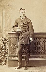 Filon Precepteur du Prince Imperial CDV Photo Autographe 1869