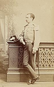 Comte de Ligniville Aide de Camp Prince Imperial CDV Photo 1869