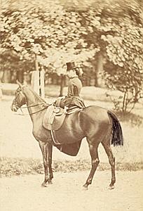 Cavaliere Maria Ascension Fitz James Stuart Cousine du Prince Imperial CDV Photo 1868