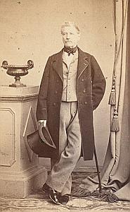 Pere de Florina Redel Duruy Gouvernante des Enfants de la Duchesse d Albe CDV Photo 1869