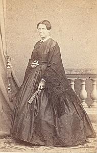 Mere de Florina Redel Duruy Gouvernante des Enfants de la Duchesse d Albe CDV Photo 1869
