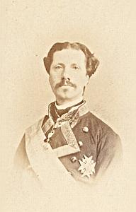 Roi Consort d Espagne Francois de Bourbon CDV Photo 1869