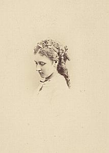 Princesse Louise du Danemark CDV Photo Lejeune 1869