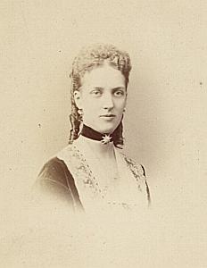 Princesse de Galles CDV Photo Lejeune 1868