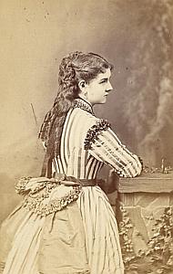Duchesse d Hamilton Ancienne CDV Photo Lejeune 1869