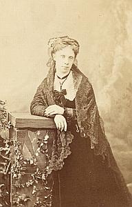 Princesse Pauline de Metternich CDV Photo Lejeune 1869