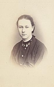 Jacqueline de Saulcy CDV Photo 1869