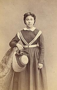 Mademoiselle Vander Veken CDV Photo Bayard et Bertall 1869