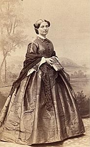 Madame Amable Leroy CDV Photo Perin & Schahl 1869
