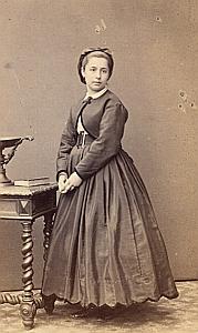 Mademoiselle Anais Leroy CDV Photo Perin & Schahl 1866